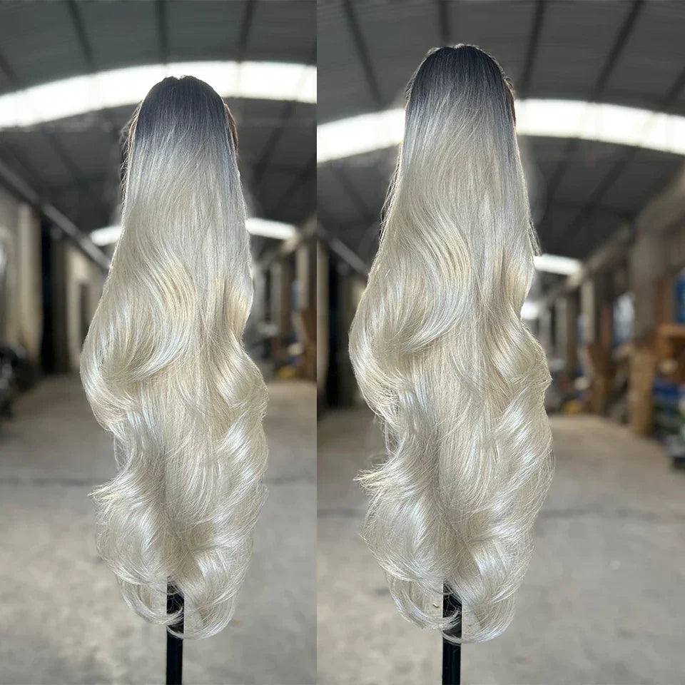Gladys Weave Ponytail Extensions Synthetic Long 28 Inches