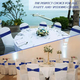 20 Pieces Polyester Spandex Chair Sashes Bands Stretch
