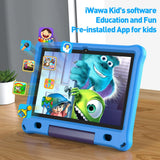 Pritom 10.1 Inch Kids Tablet Android 12 WIFI