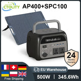 Camping Solar Generator Portable Power Station 2400W 1800W