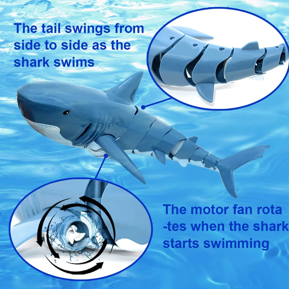 Remote Control Shark Toy Robots RC Animals Electric