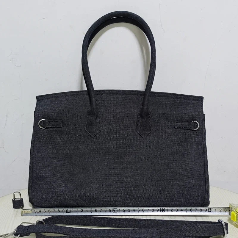 Women Bags Canvas Ins Famous Fashion Purse Handbags