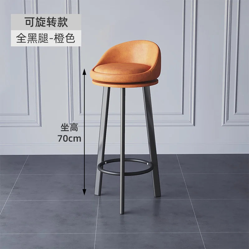 Home High Kitchen Stools Nordic Luxury Ergonomic Simple