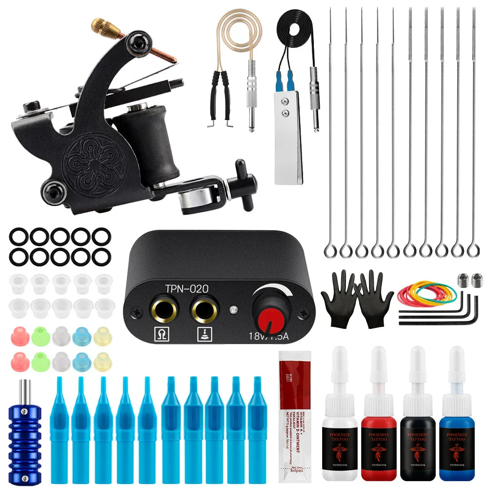 Tattoo Machine Set Beginner Practice Set Tattoo Needles