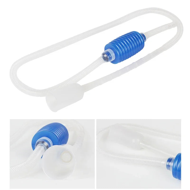 Aquarium Siphon Fish Tank Syphon Vacuum Cleaner Pump