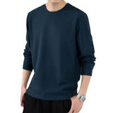 2023 Spring Autumn New Solid Color Round Neck