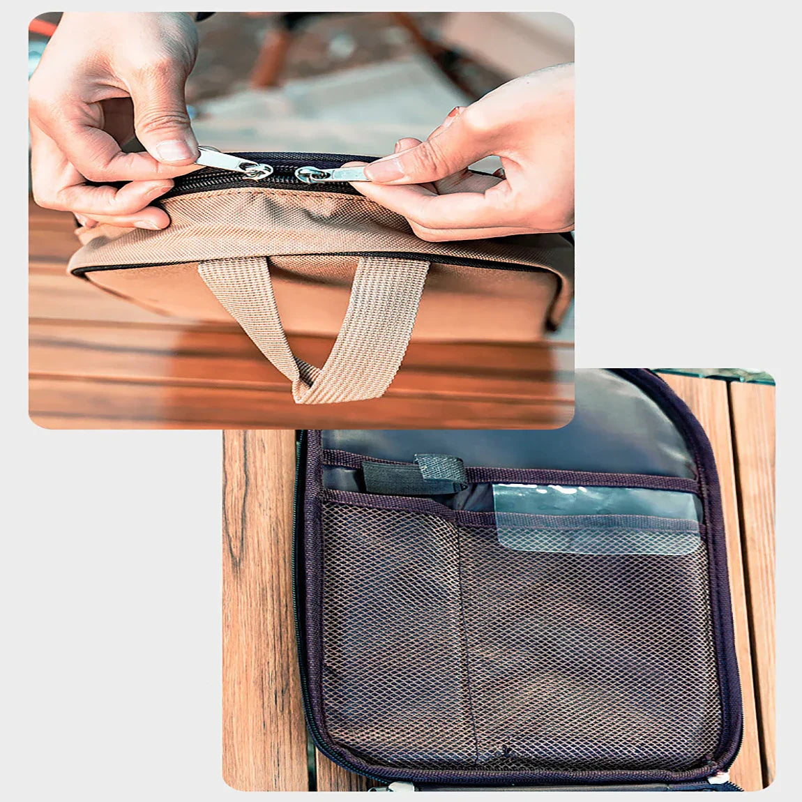 Outdoor Cookware Bag Camping Storage Bag Portable Travel