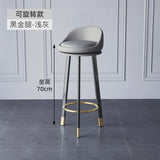 Home High Kitchen Stools Nordic Luxury Ergonomic Simple