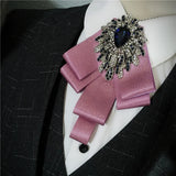 Men's Bow Tie Corsage Pocket Towel Sets British