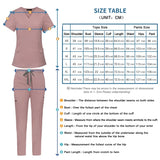 Workwear Nurse Uniform TopsStraight Pants Medical Nursing Uniform