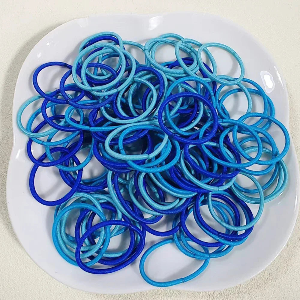 100 Packs] Baby Rubber Band Does Not Hurt