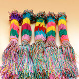 100Pcs/Set Bulk Wholesale Random Colorful Rope Rainbow Color