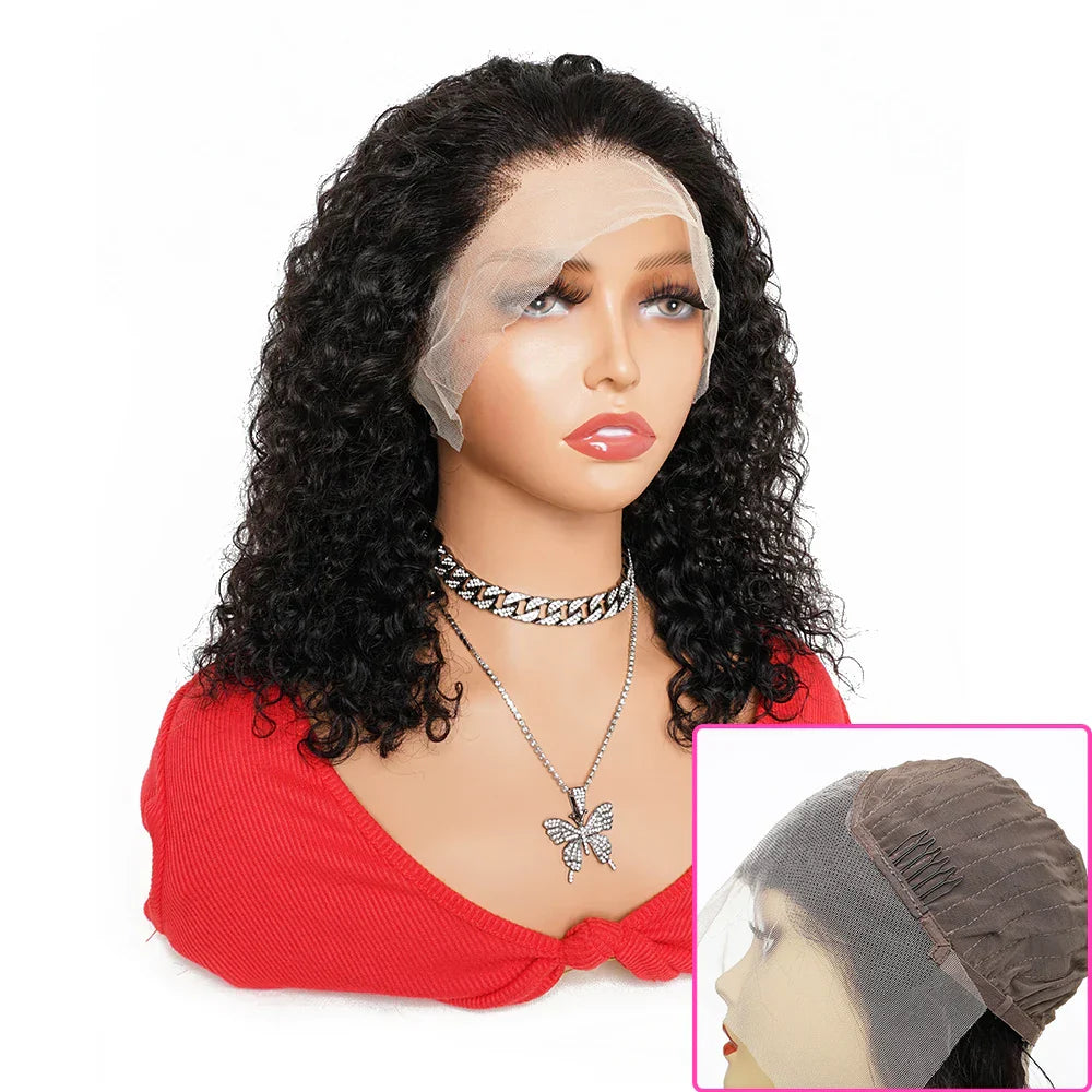 13*4 Lace Frontal Wig Human Hair Water Wave