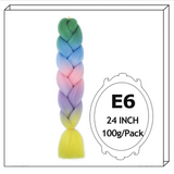 24Inch Synthetic Long Jumbo Ombre Braiding Hair For