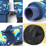 Children Winter Ski Gloves Waterproof Thicken Mittens Snow