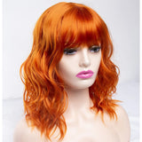 Amir Brown Wigs Synthetic Natural Wavy Wigs for