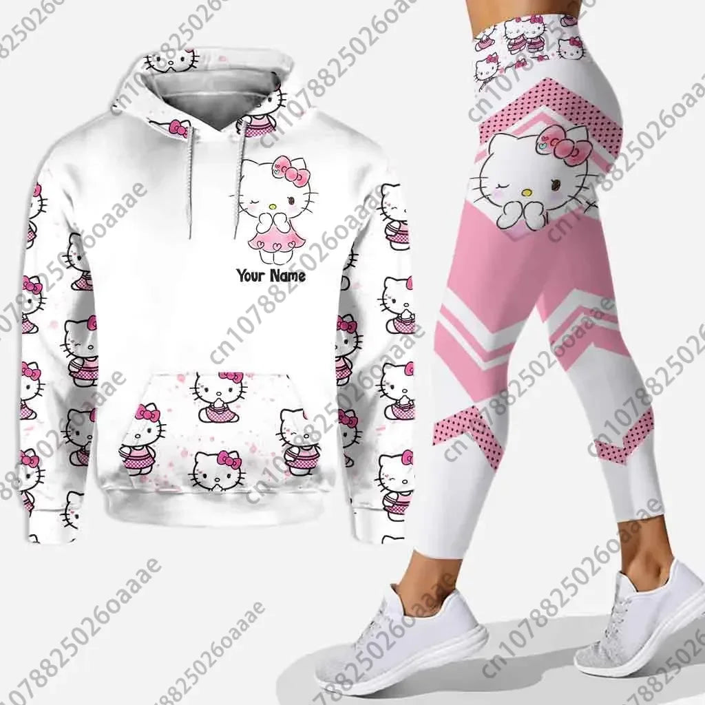 2024 Disney Hello Kitty 3D Kitty Cat Hoodie