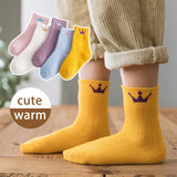 Kids Socks Girl Boy Fall Winter Thick Warm
