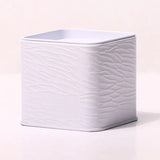 Mini Square Metal Pet Urn, Funerary Animal Ash