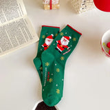 4 Pairs/Lot Children Girls Socks Christmas Socks For