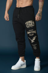 DARC Wolves Joggers Street Pants Casual Warm Oversize