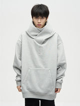 Autumn Ninja Streetwear Turtleneck Hoodies For Men Letter