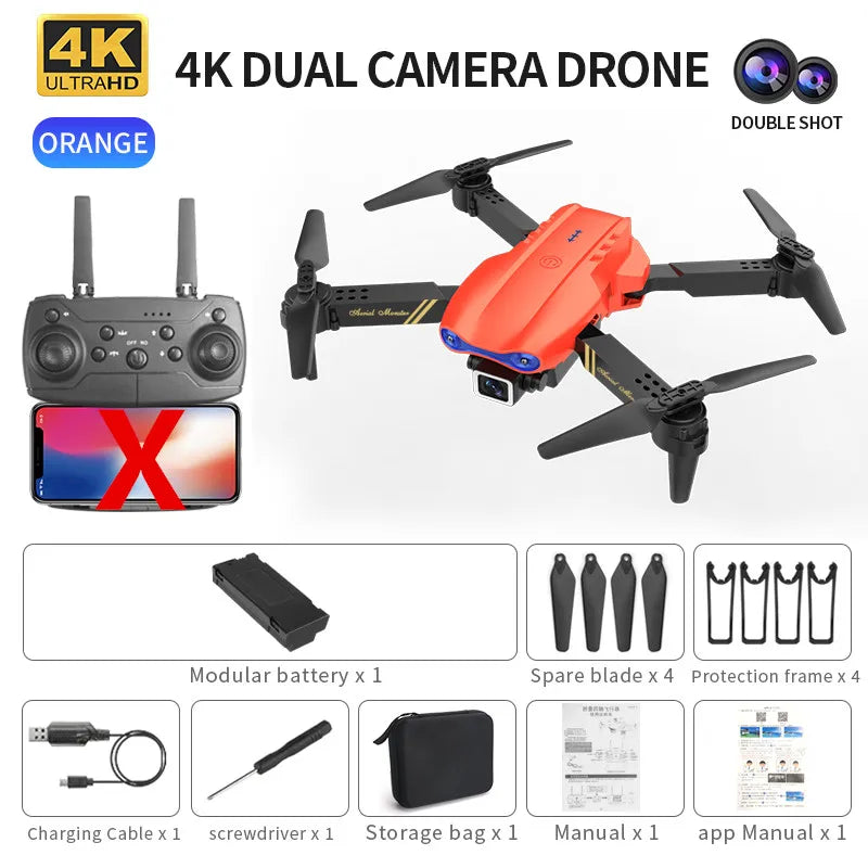 New Mini drone E99 4K WIFI HD camera