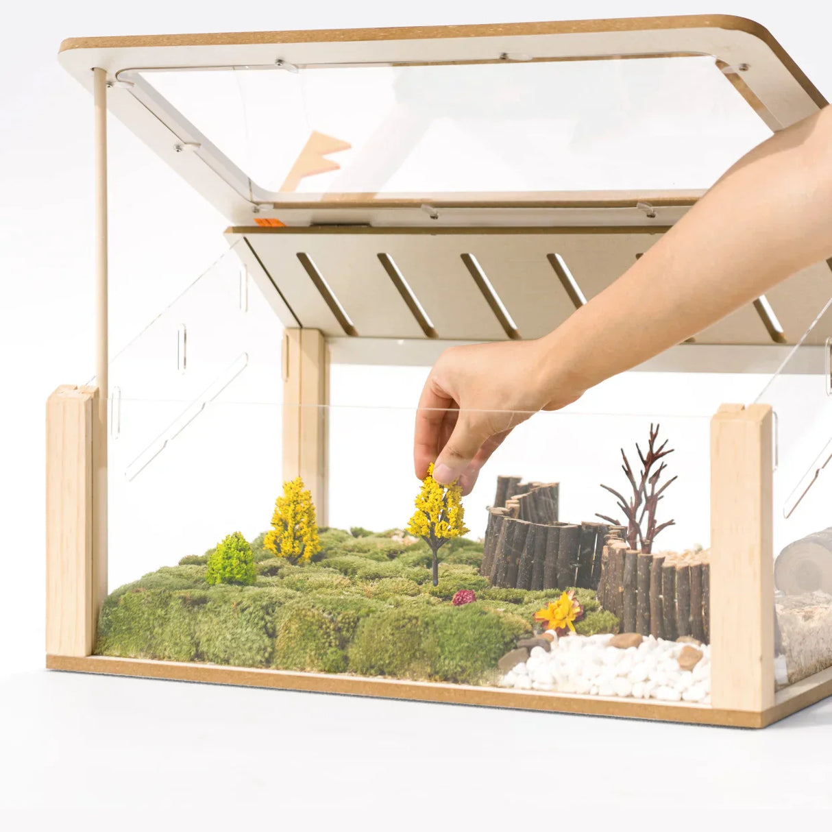 Hamster Cage Oversized Wooden Hamster House and Habitats