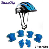 7Pcs Kids Skating Protective Gear Set Children Knee
