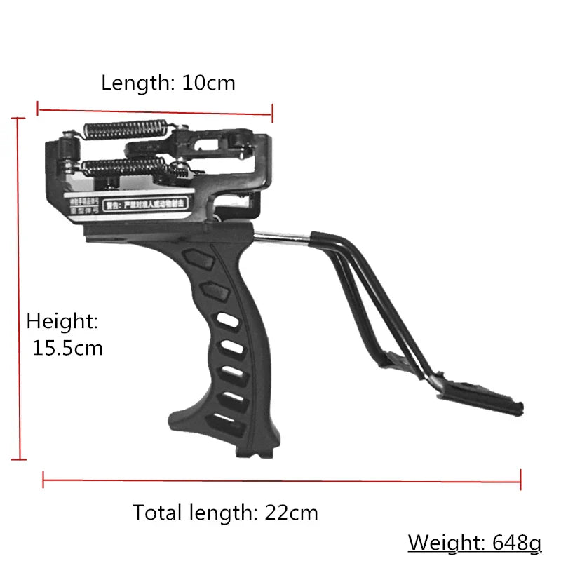 New Powerful Hunting Laser Slingshot High Quality Elastic