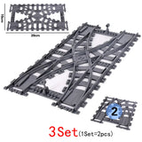 MOC Railway Track Train Tracks Straight Curved Soft