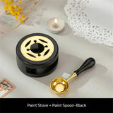 Wood Stove Seal Spoon Decoration Gift DIY Craft