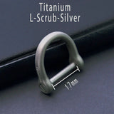HighEnd Titanium Keychain Luxury Men Car Key Chain