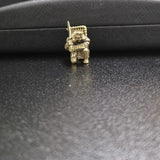 Japanese Broadsword Samurai EDC Retro Brass Knife Beads
