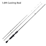 Mavllos Delicacy Solid Tip Bass Spinning Rod, Carbon