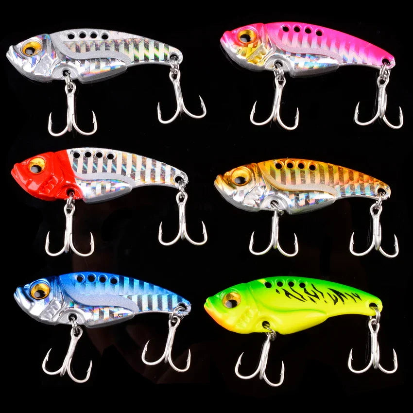 16 Pcs Metal VIB 7g-10g-15g Fishing Lure Set