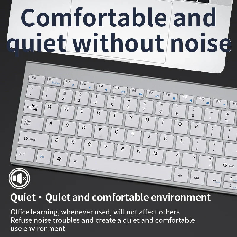 Bluetooth 5.0 & 2.4G Wireless Keyboard and Mouse