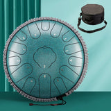 Hluru 15 Notes Glucophone Steel Tongue Drum 13