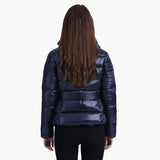 SANTELON Winter Short Parkas Slim Design Puffer Jackets