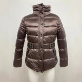 SANTELON Winter Short Parkas Slim Design Puffer Jackets