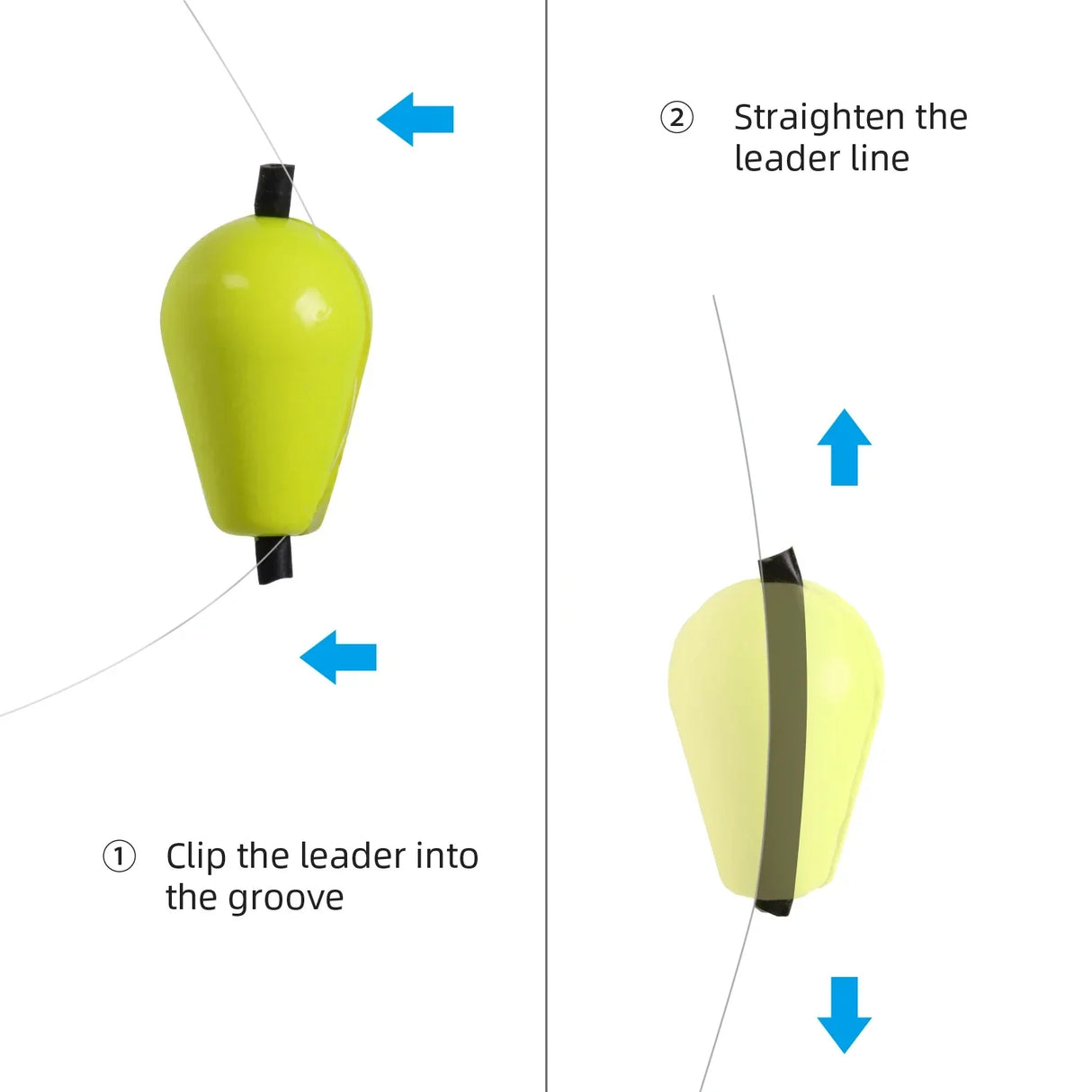 SF 6Pcs Fly Fishing Strike Indicator Foam Material