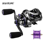 SOLOKING GKA200 Pro Baitcasting Reel Fishing Reels7.1/8.1 Gear