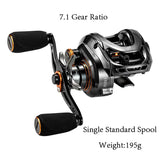 SOLOKING GKA200 Pro Baitcasting Reel Fishing Reels7.1/8.1 Gear