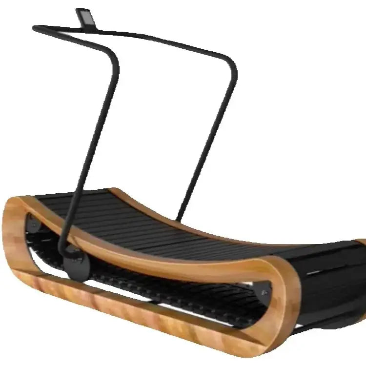 SRJOIN OEM Unpowered Wooden Treadmill, Household and Commercial,