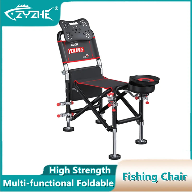 ZYZ Foldable Fishing Chair Multifunctional Suitable For Different