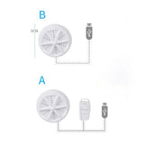Travel Usb Mini Ultrasonic Washing Machine Portable Turbo