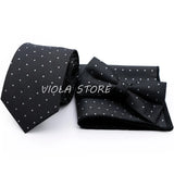 45 Color Paisley Geometry Striped 7.5cm Tie Set