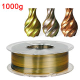 Tricolor 3D Printer Filament Silk PLA 3 Color