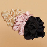 4Pcs/3Pcs Oversized Scrunchie Big Rubber Hair Tie Set