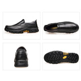 100 Genuine Leather Shoes Men Loafers Soft Cowhide